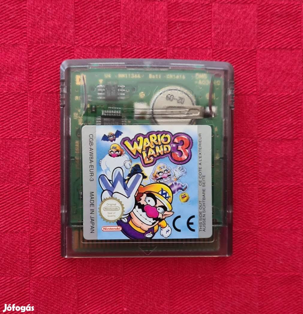 Wario Land 3 EUR (Nintendo Game Boy) color advance gameboy Angol nyelv