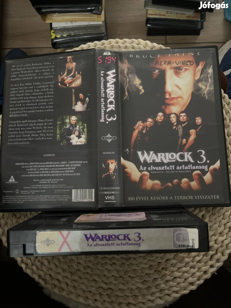 Warlock 3 vhs.