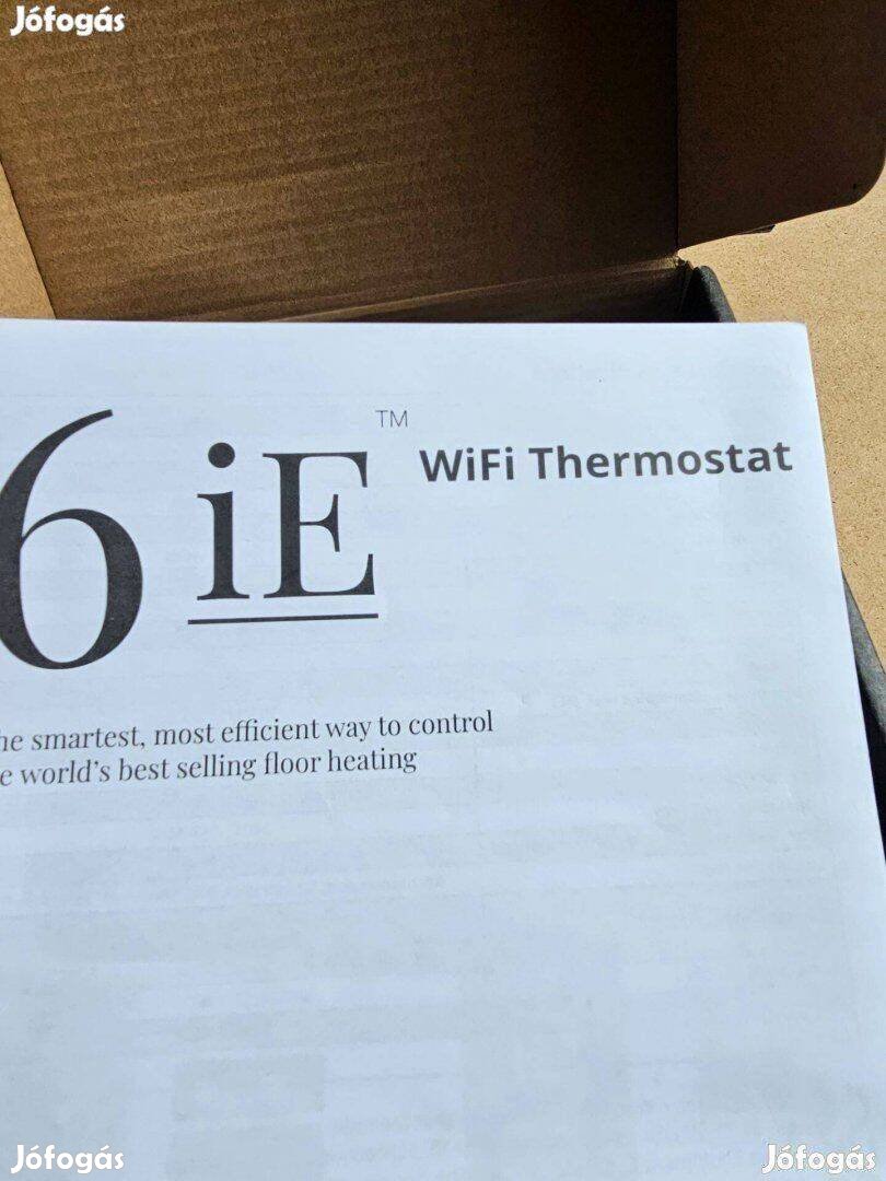 Warmup 6IE Smart WiFI termosztát teljesen új dobozos