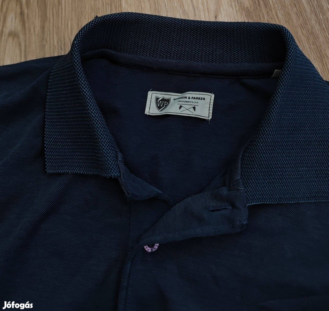 WarrenParker sportos vékony férfi pulóver XL