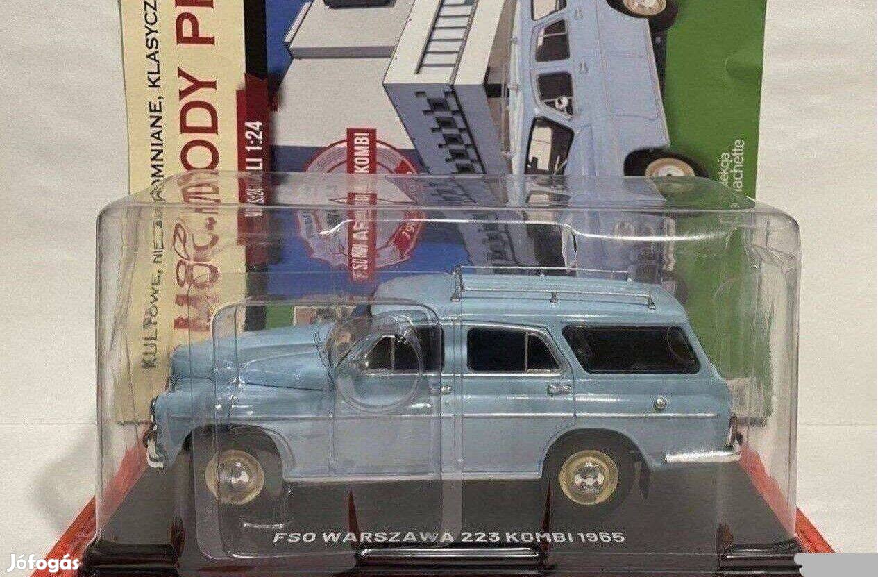 Warsawa 223 kombi lengyel sorbol kisauto modell 1/24 Eladó