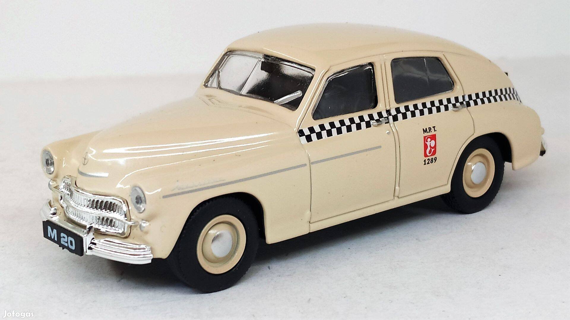 Warszawa M20 Taxi modellautó 1:43 új bontatlan eladó