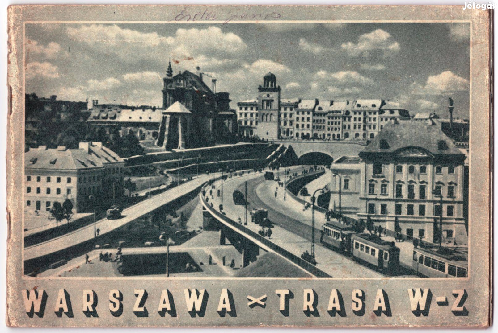 Warszawa Trasa W-Z 1949