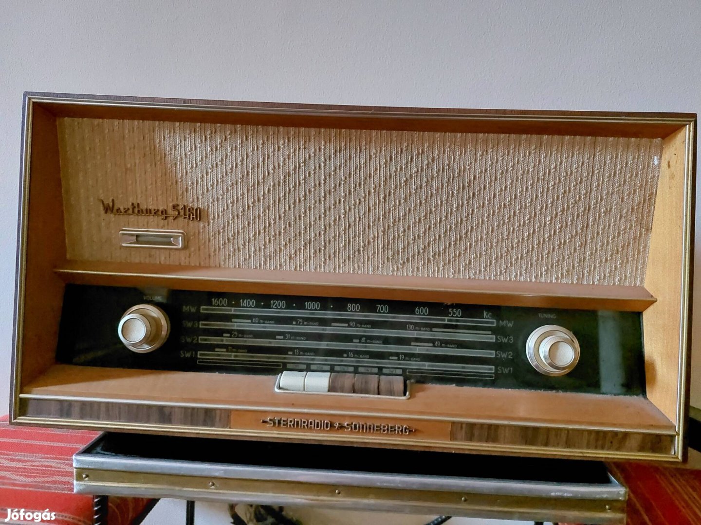 Wartburg 5160 retró rádio