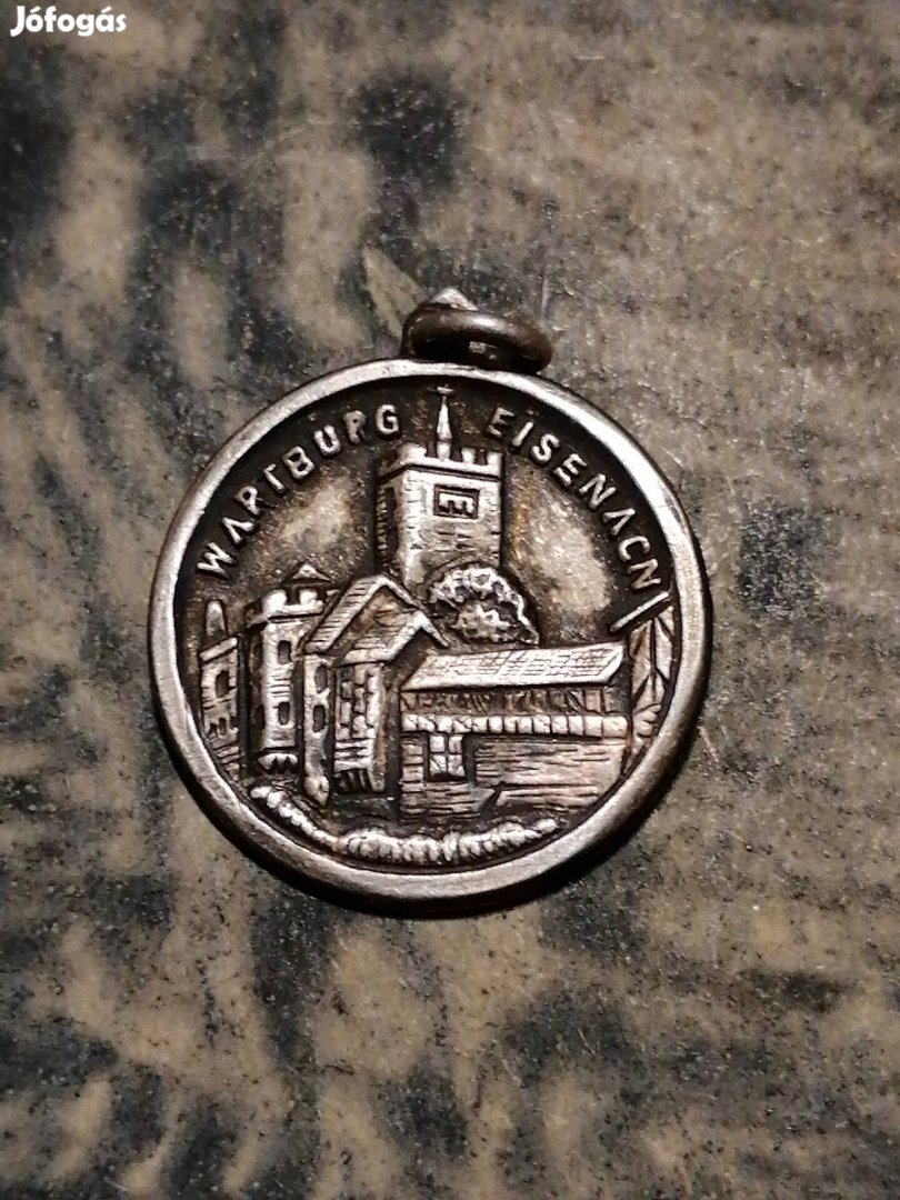Wartburg Eisenach ezüst medál