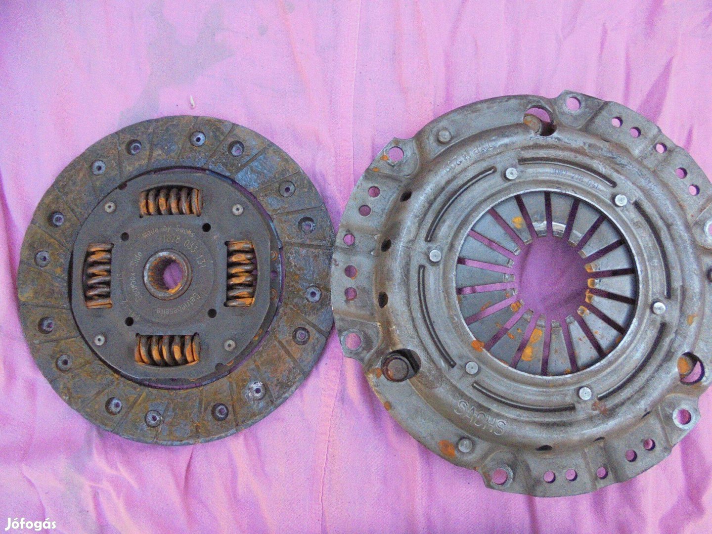 Wartburg Kuplungszerkezet És Tárcsa