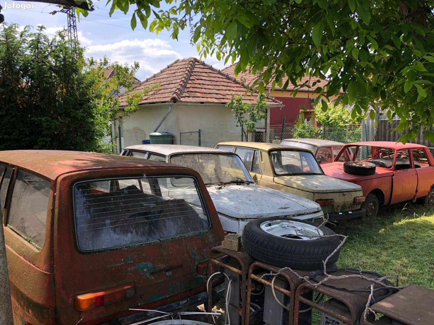 Wartburg flotta egyben