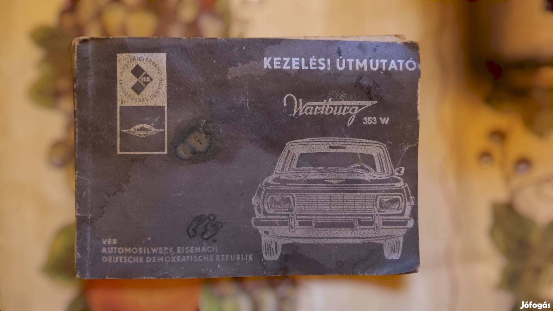 Wartburg kezelési útmutató