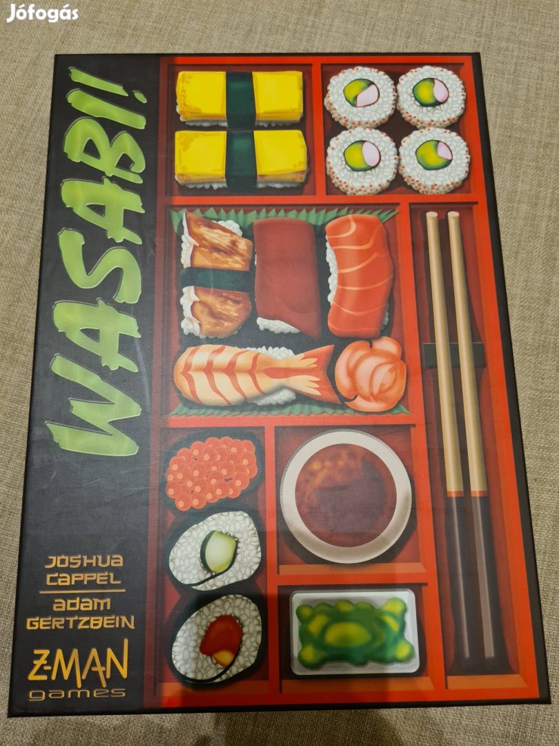 Wasabi! társasjáték, bontatlan, már nem kapható