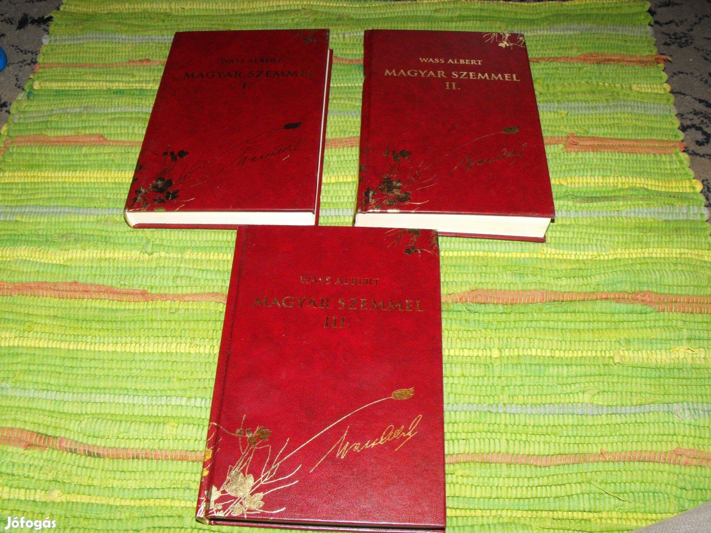 Wass Albert Magyar szemmel I-II-III Díszkiadás sorozat