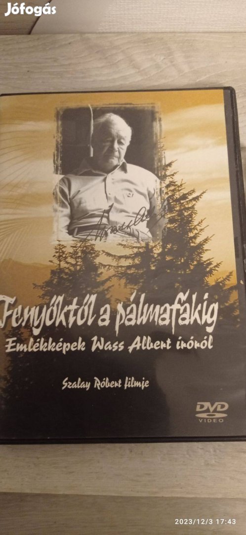 Wass Albert emlék DVD, magától az írótól