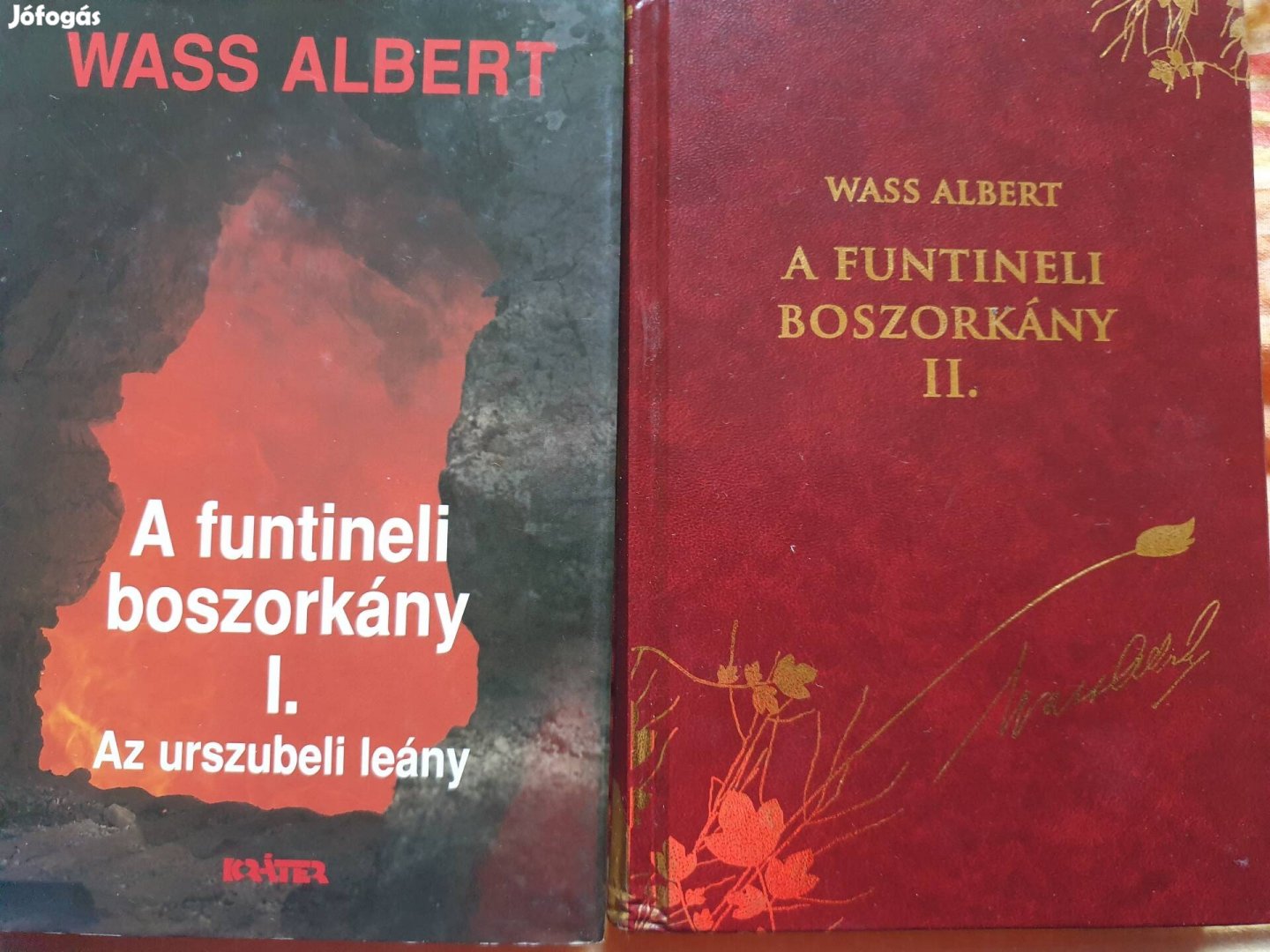 Wass Albert könyvcsomag eladó Xl.ker 