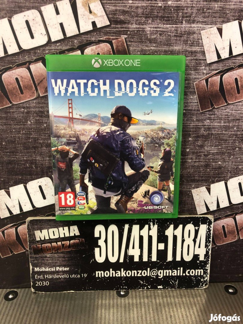 Watch Dogs 2 Magyar Felirat Xbox One