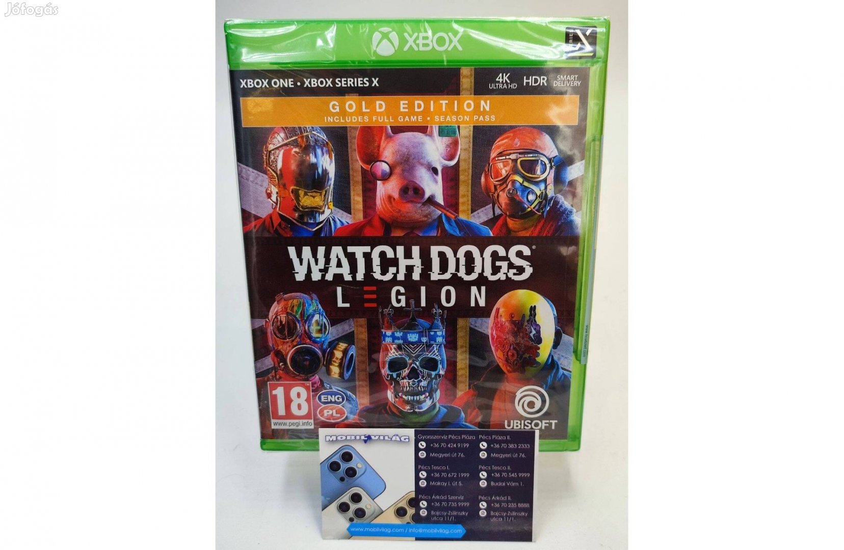 Watch Dogs Legion Xbox One Garanciával #konzl1026