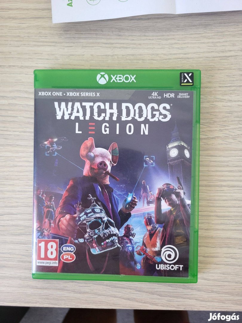 Watch Dogs Legion Xbox SX játék eladó!