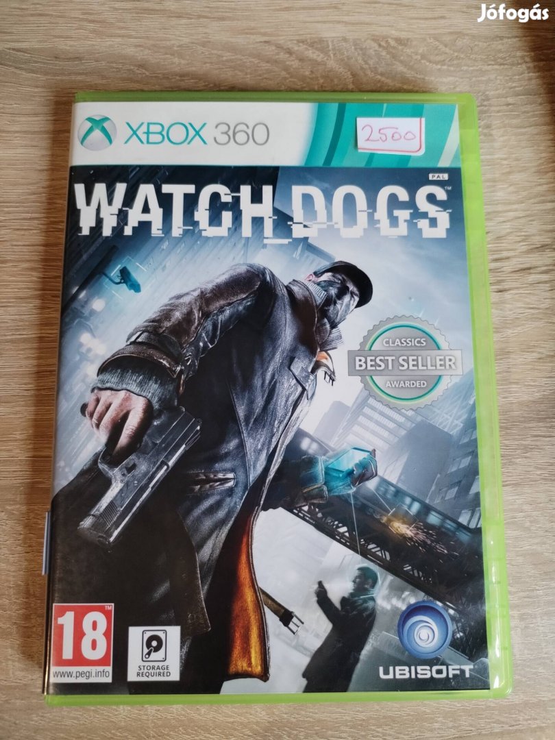 Watch Dogs Xbox 360 játék 