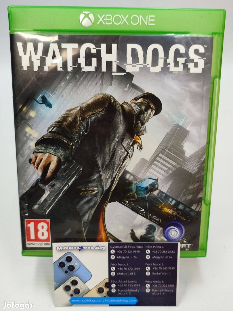 Watch Dogs Xbox One Garanciával #konzl0303