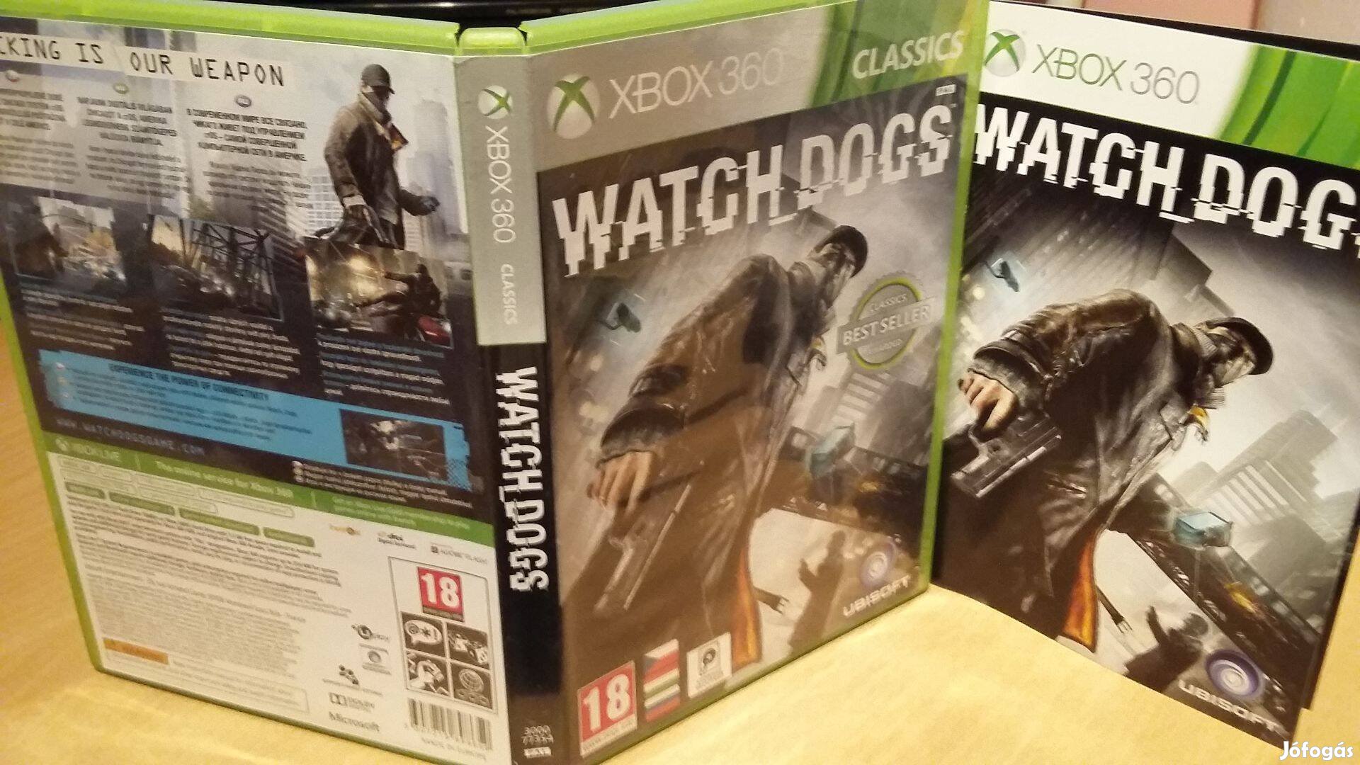 Watch Dogs - eredeti xbox360 játék