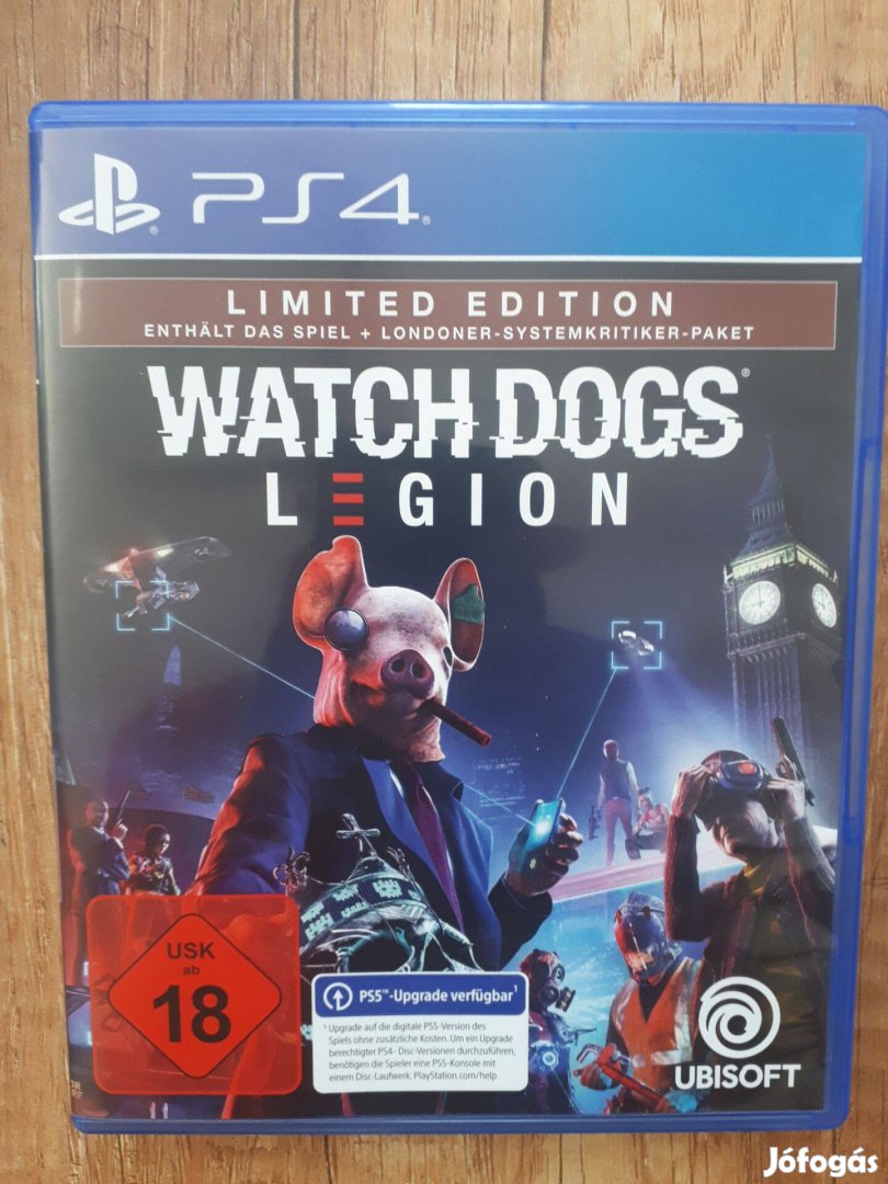 Watchdogs Legion ps4-PS5 játék eladó-csere "