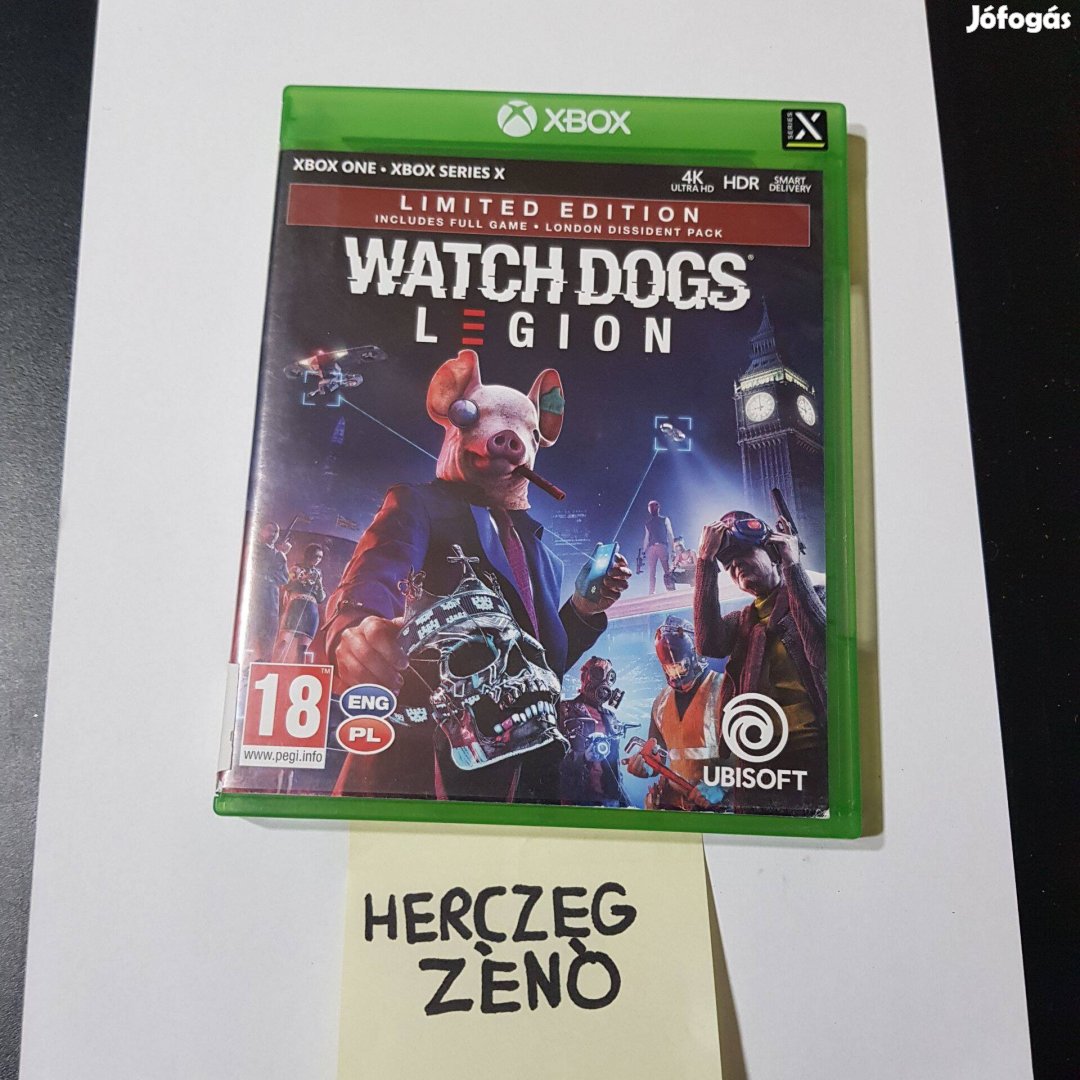 Watchdogs Legion xbox one