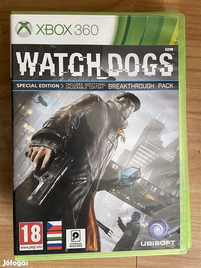 Watchdogs magyar xbox 360 játék