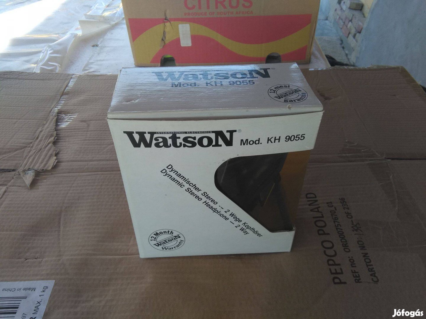 Watson fejhallgató újszerű vintage retro