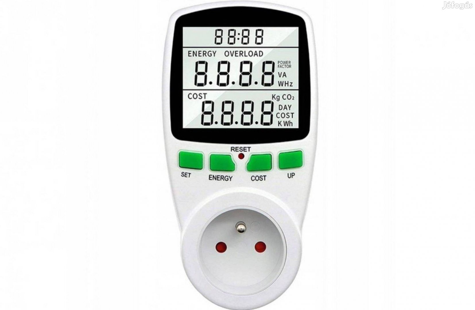 Watt-energiafogyasztás mérő HH-7967 Ajándékozható állapotú