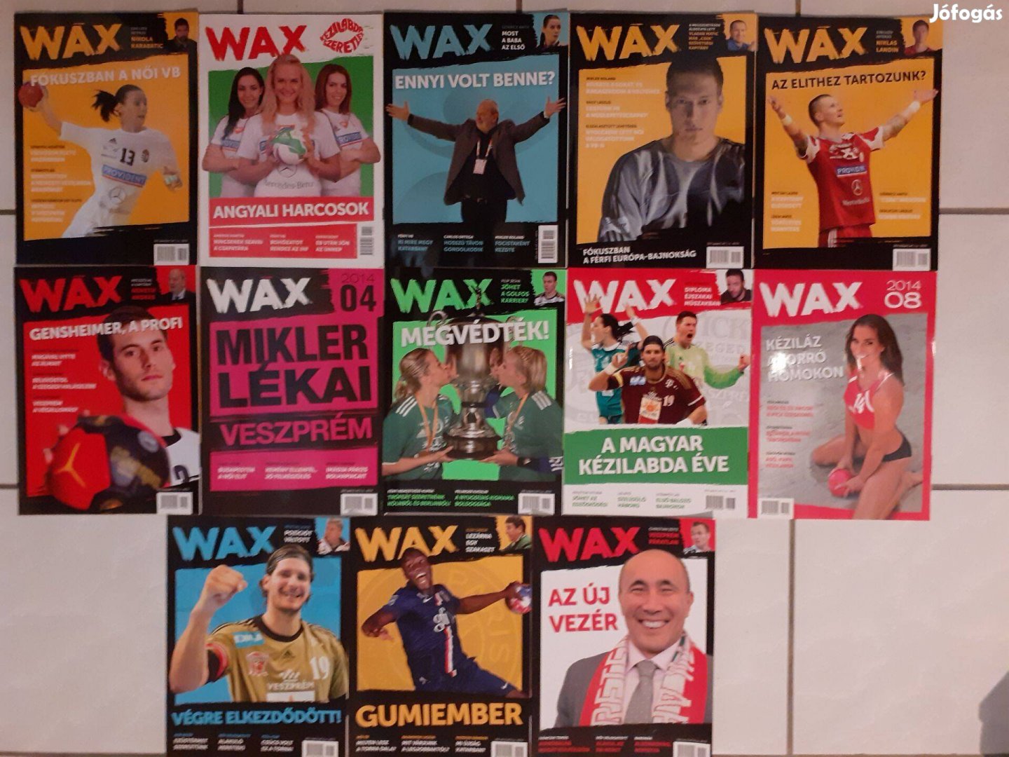 Wax Magazin (kézilabdavilág) 2013-2015