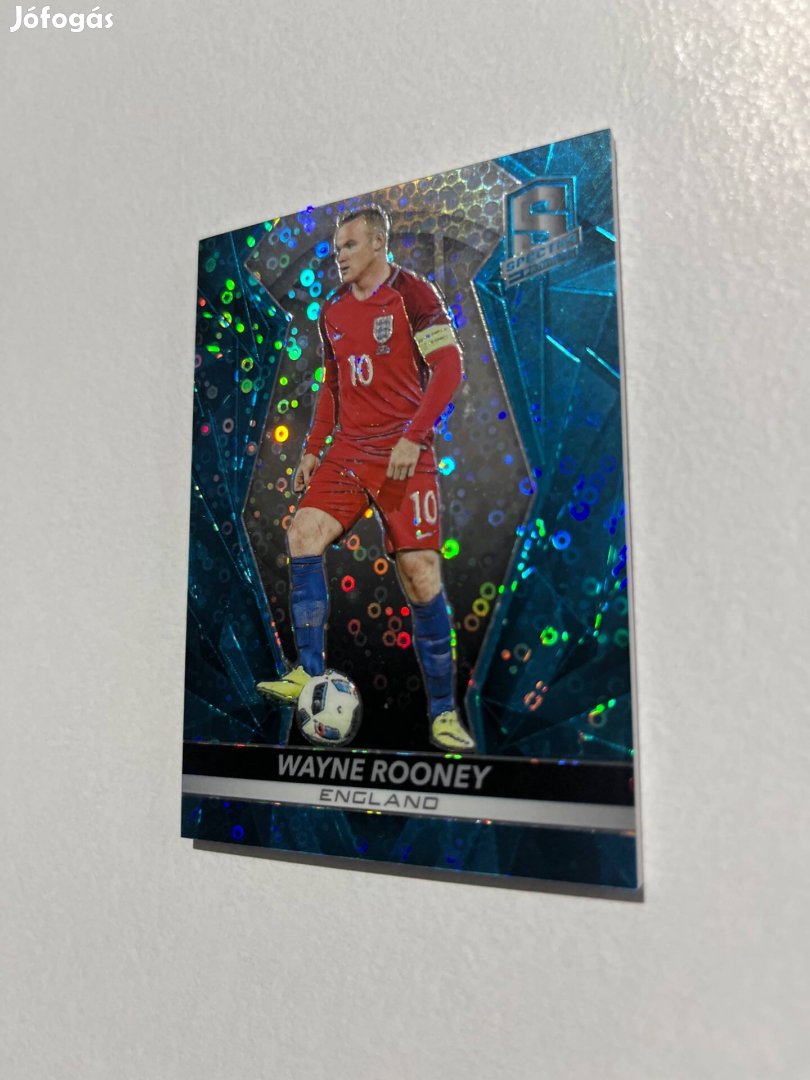 Wayne Rooney Spectra számozott focis kártya