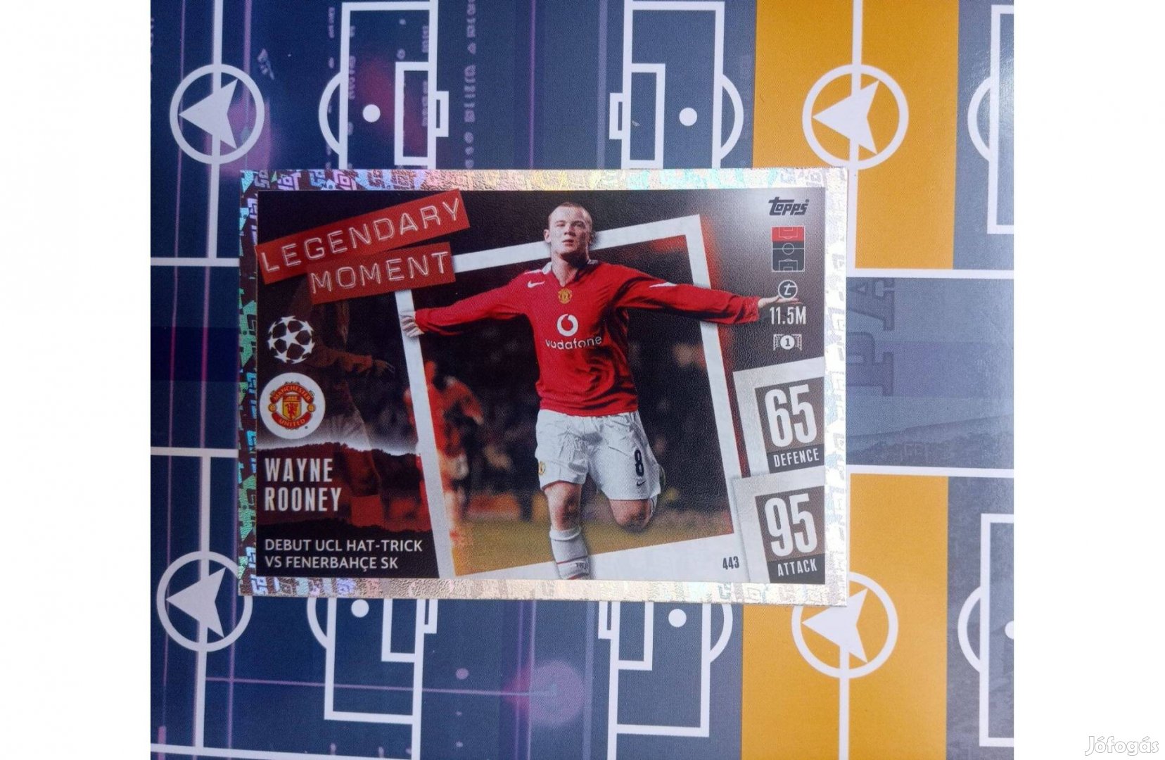 Wayne Rooney (Manchester United) Legendary Moment kártya