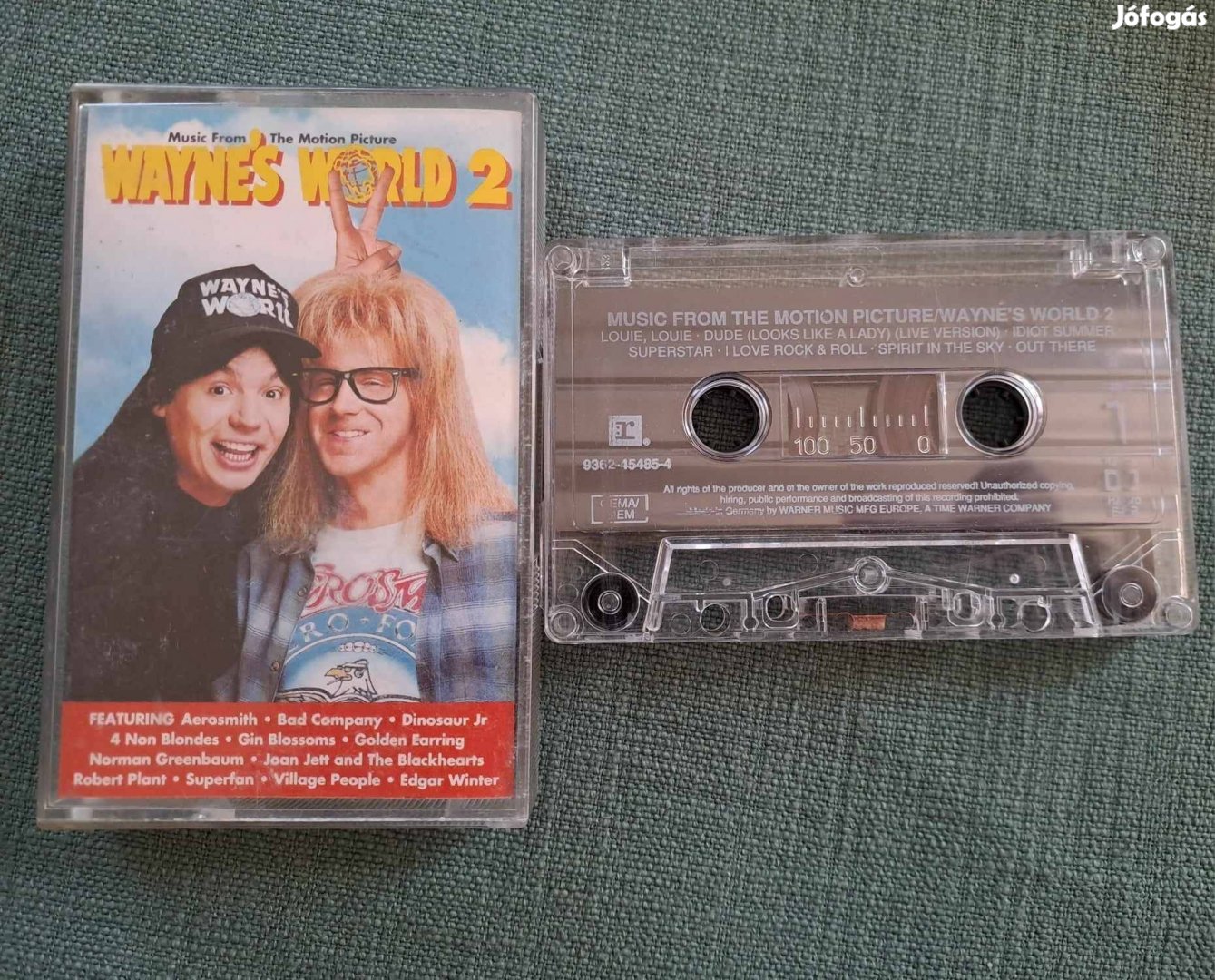 Wayne's World 2 - kazetta - A Wayne világa 2. részének filmzenéje