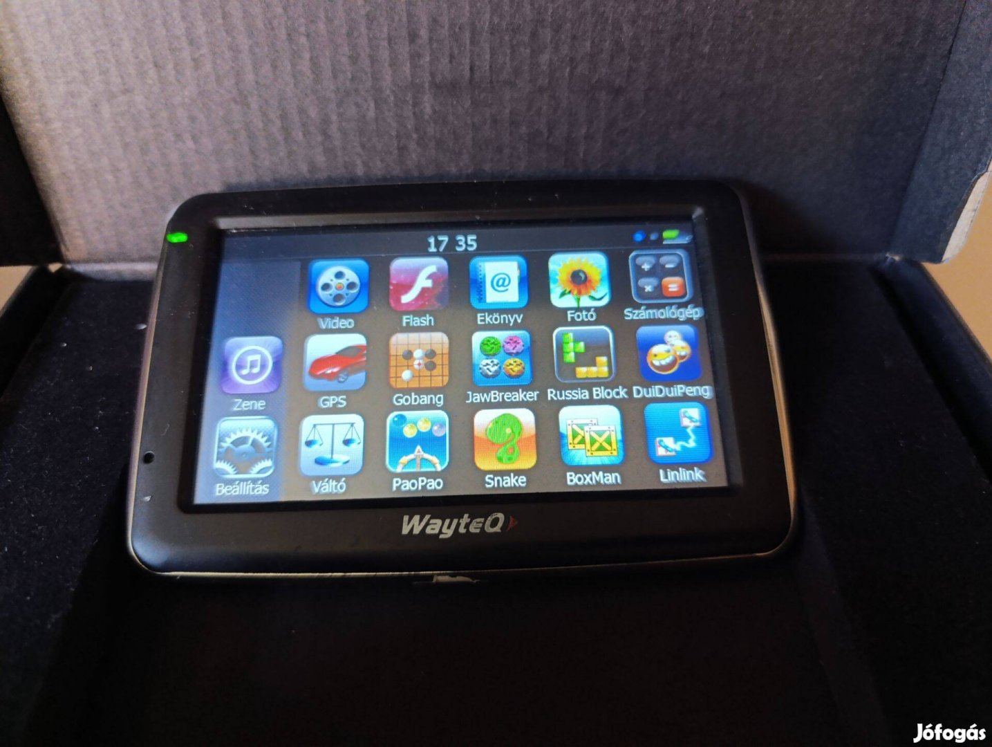 Waytech GPS navigátor, extra funkciókkal