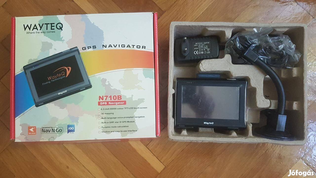 Wayteq N710b GPS eladó