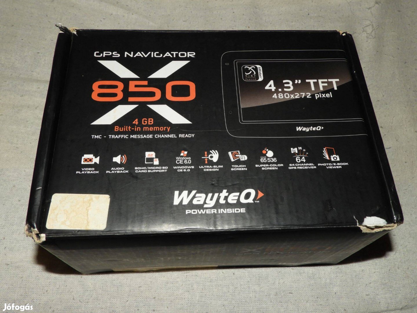 Wayteq X850 gps