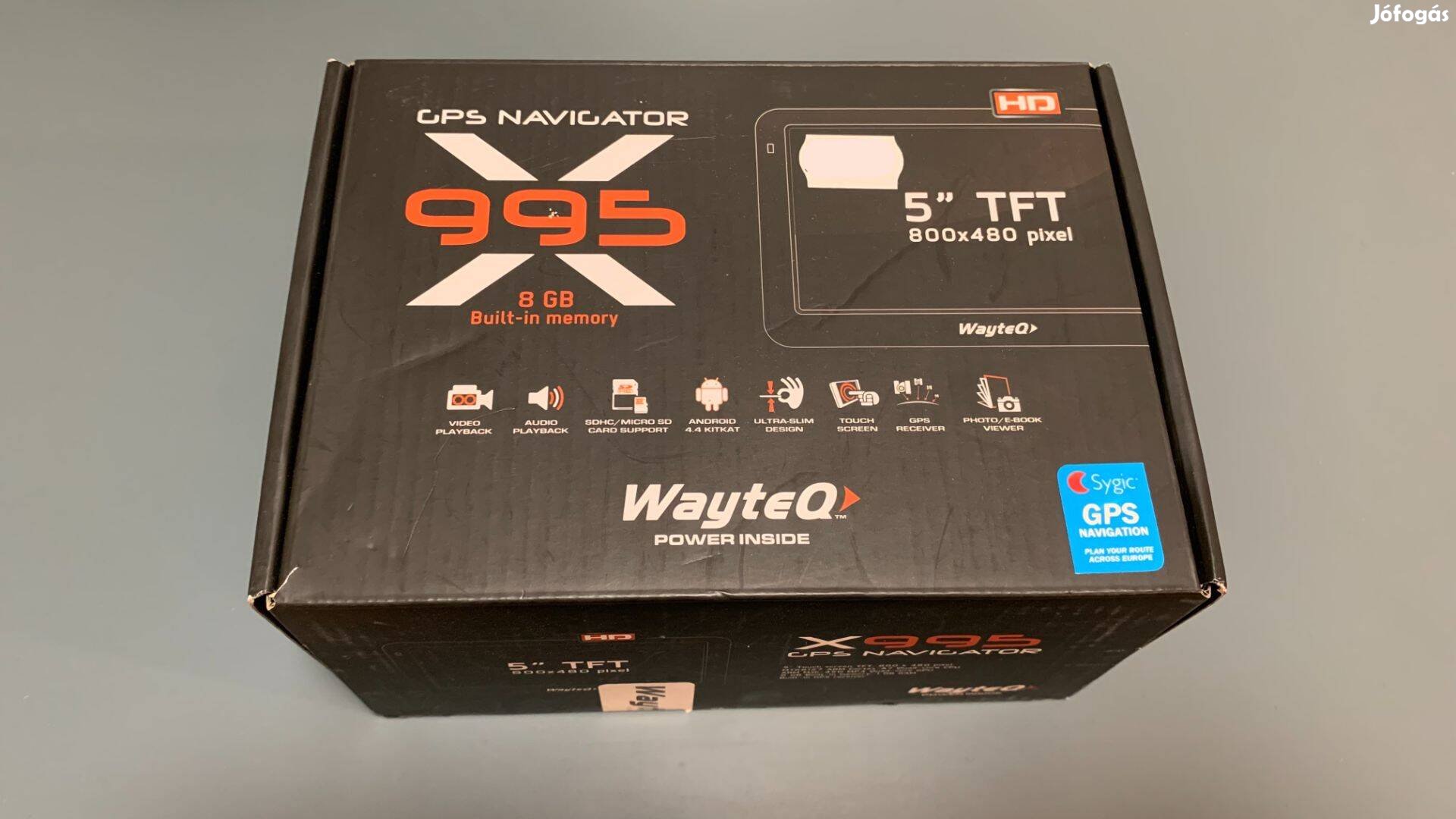 Wayteq X995FE Android 5" GPS Navigáció