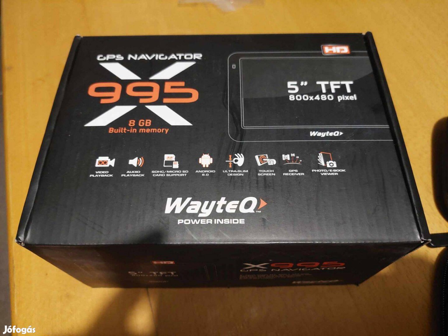 Wayteq X995 GPS (keveset használt)