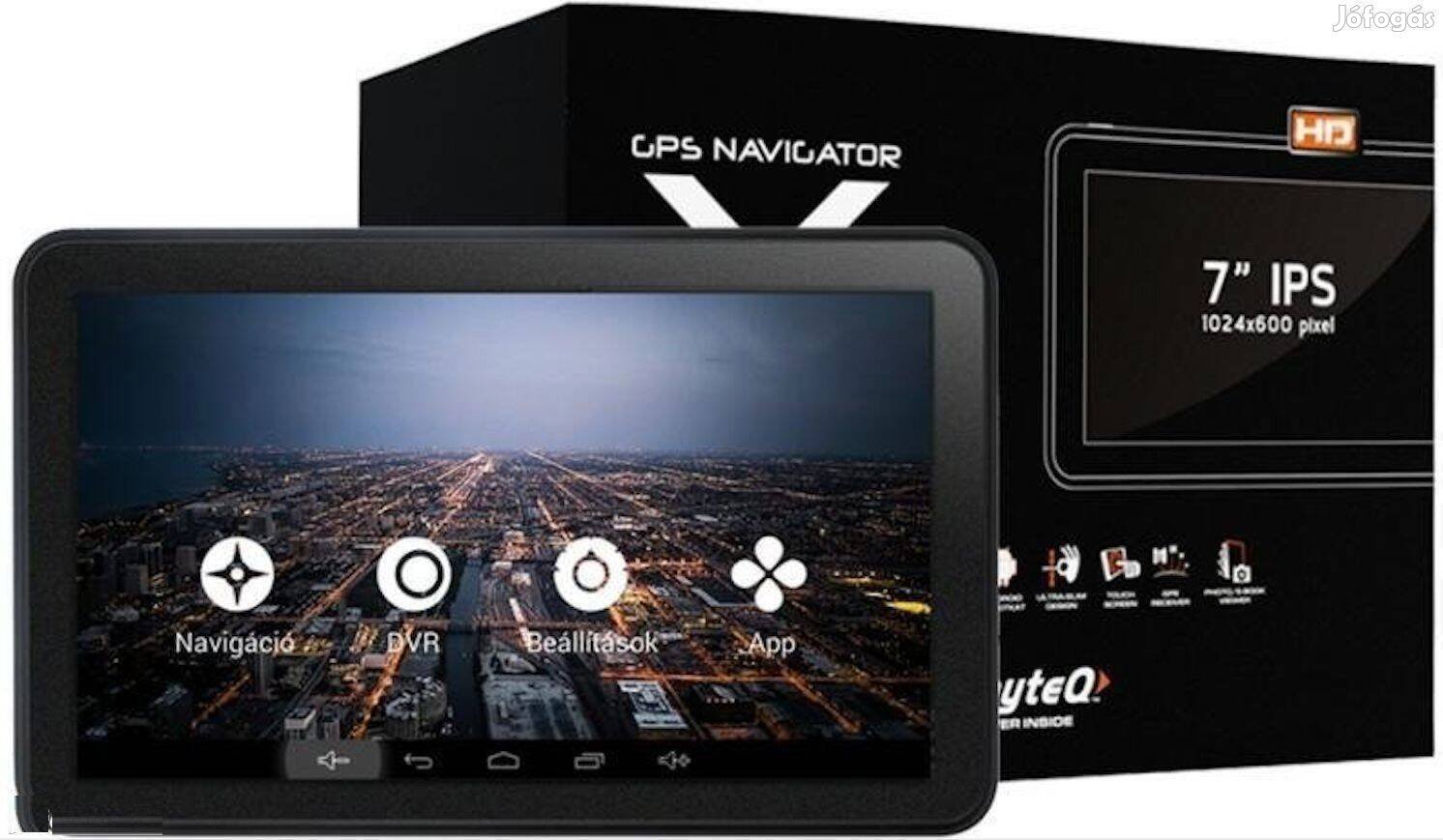 Wayteq X995 Max 7" GPS Navigáció Kamerás Új 2 év Garis!