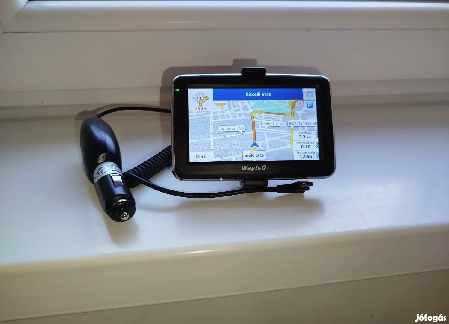 Wayteq navigáció GPS 2024. nov. Magyarország térképpel kamionos is