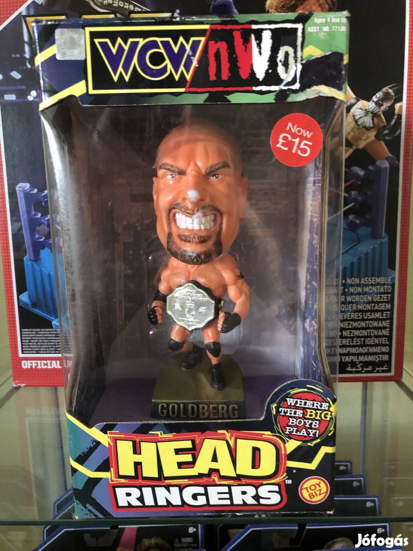 Wcw Nwo Pankrátor figura Goldberg 