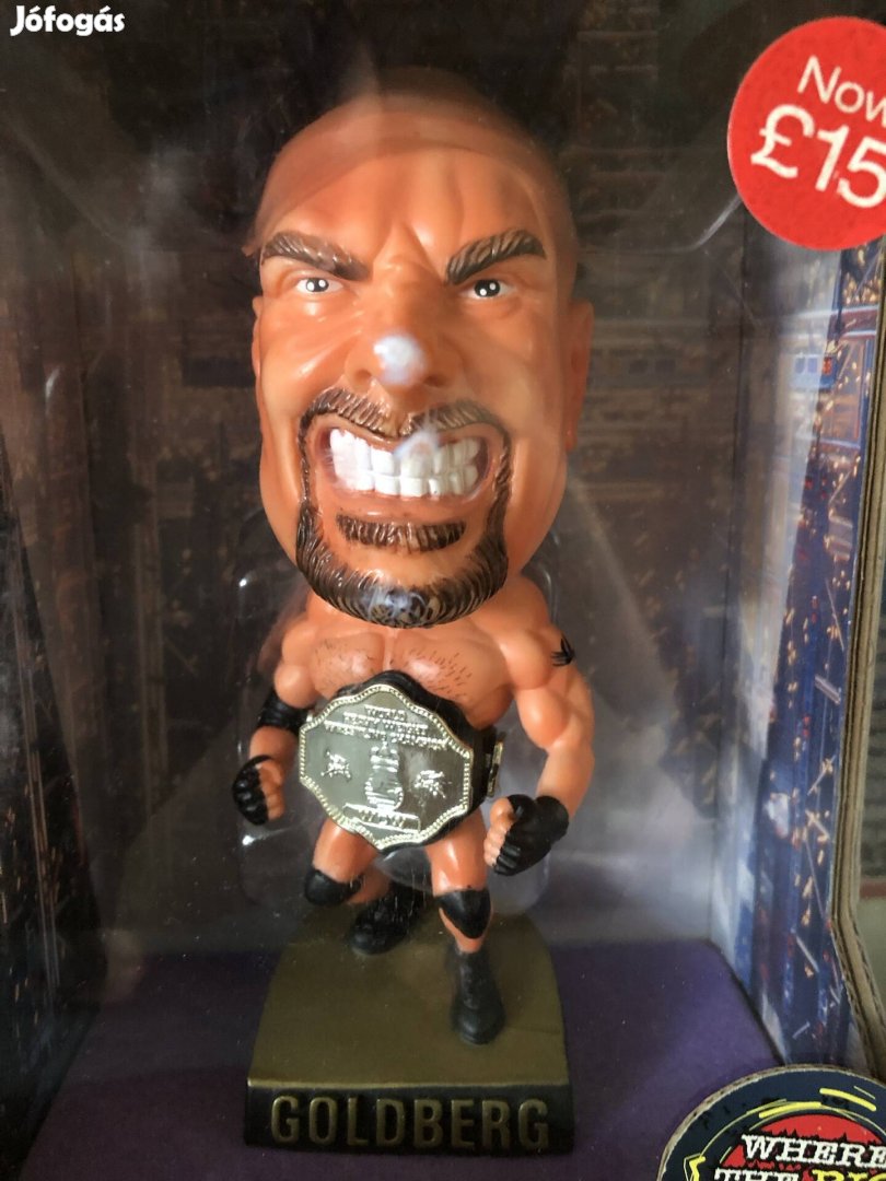 Wcw/Nwo Pankrátor figura Goldberg. Bontatlan. Ritka. Wwe/Wwf 