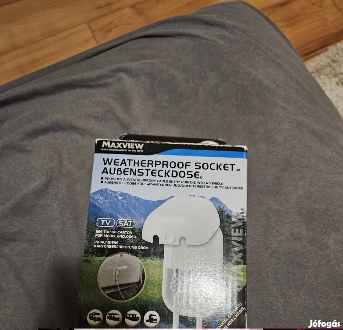 Weatherproof socket außensteckdose