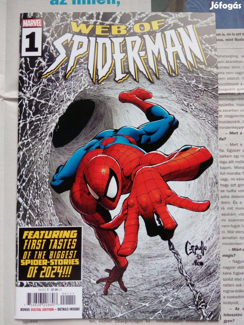 Web of Spider-Man 2024 Marvel képregény 1A. szám eladó!