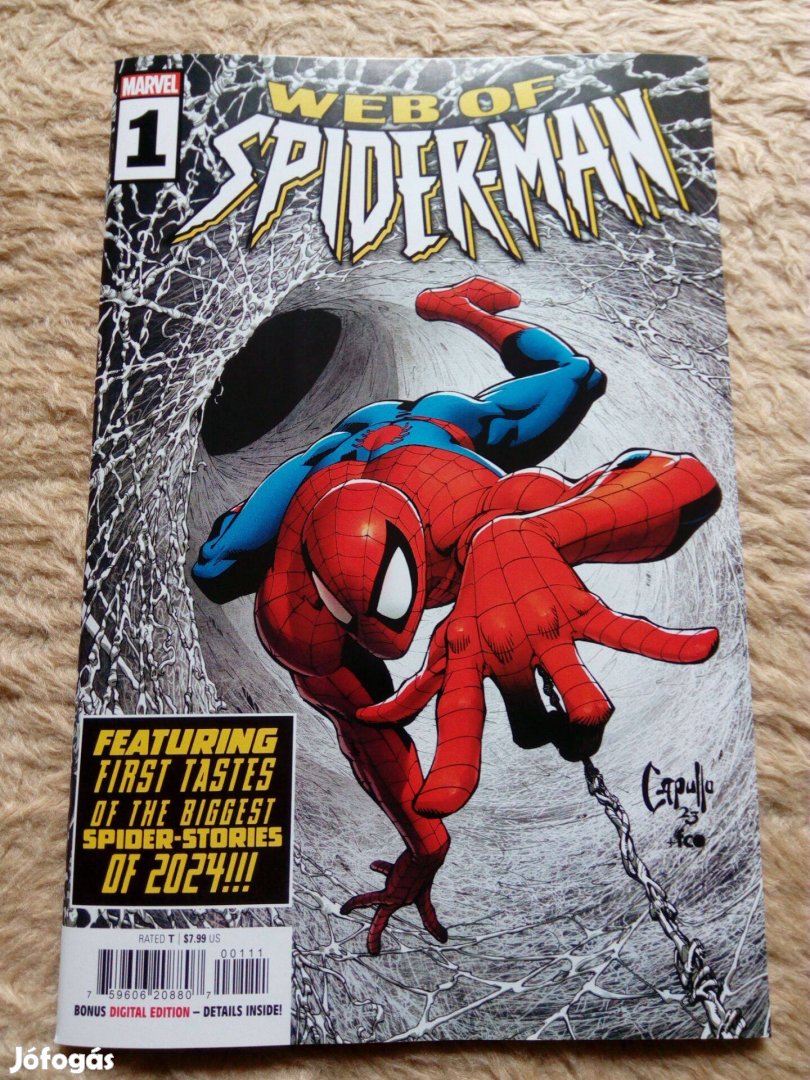 Web of Spider-Man (2024-es sorozat) Pókember Marvel képregény: 1. szám