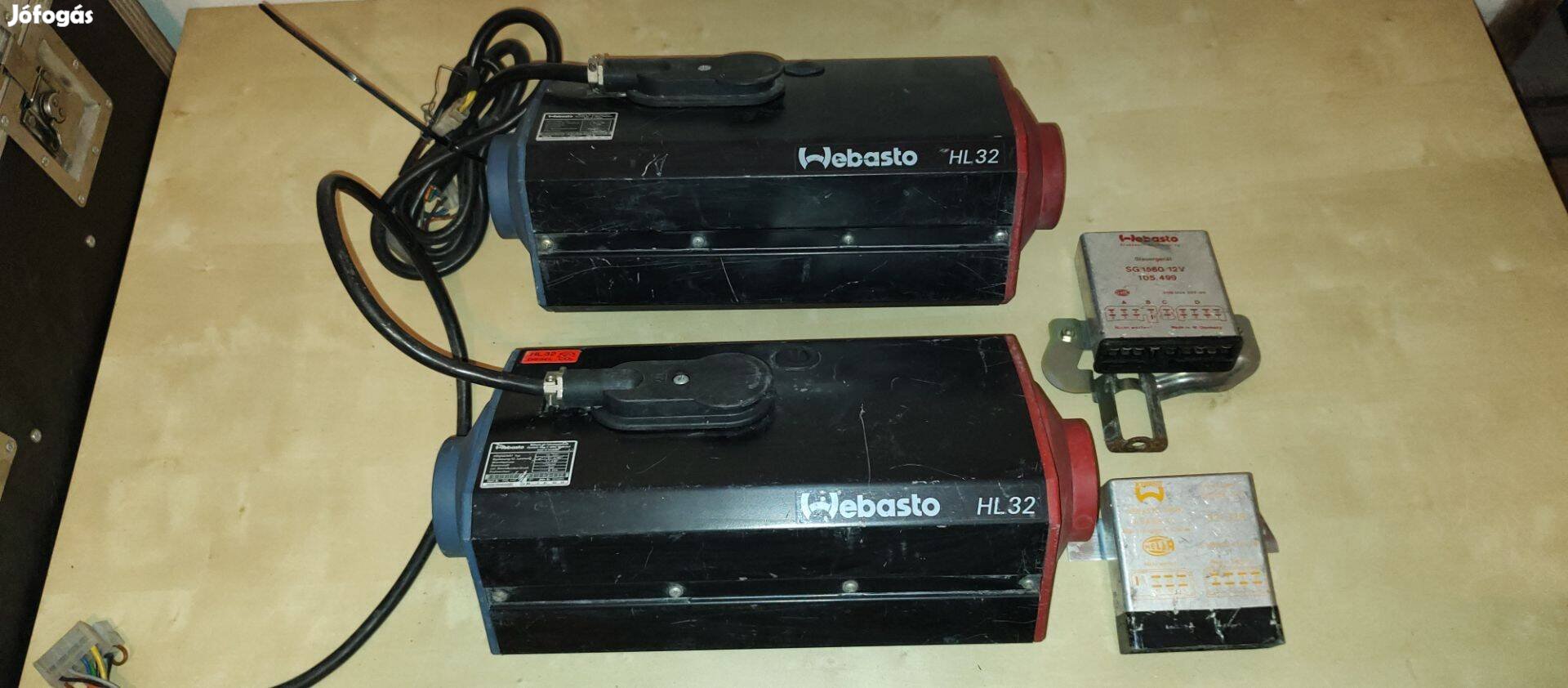 Webasto HL32 12V dízel állófűtések, dízel kályhák (2db) egyben