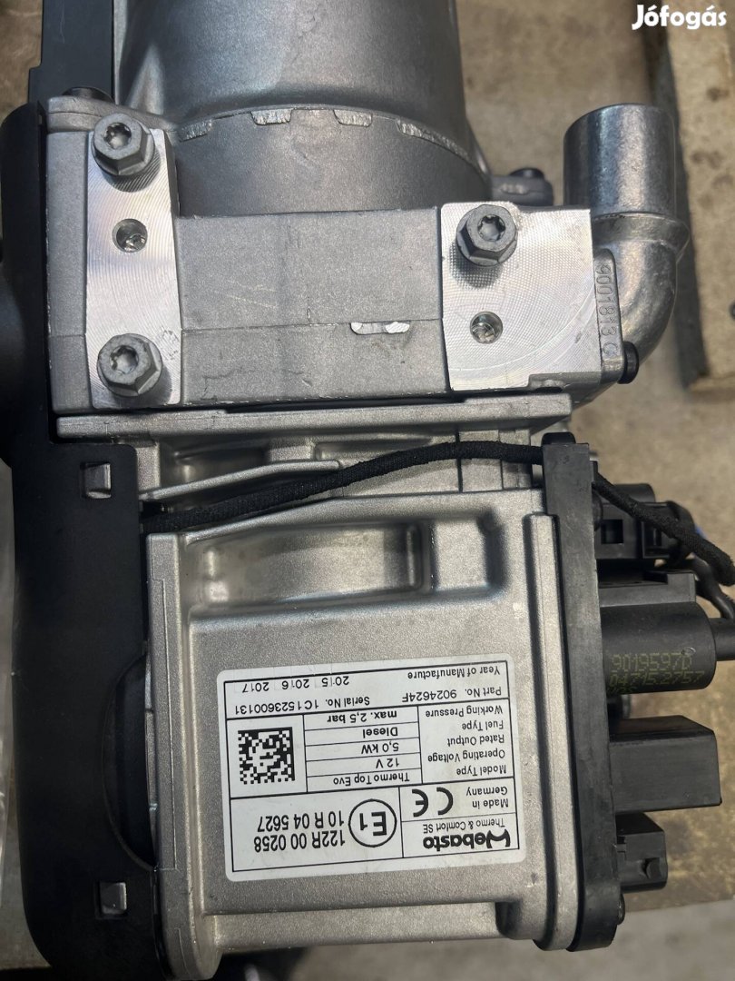 Webasto állófűtés