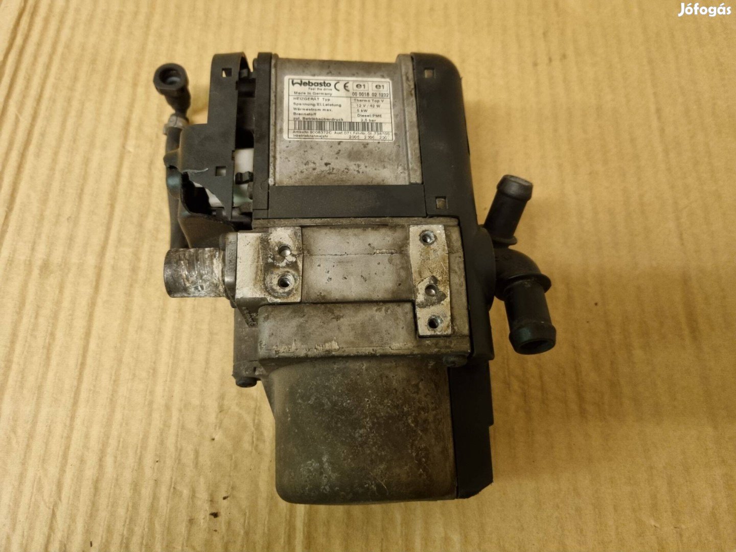 Webasto állófűtés VW 000018021232