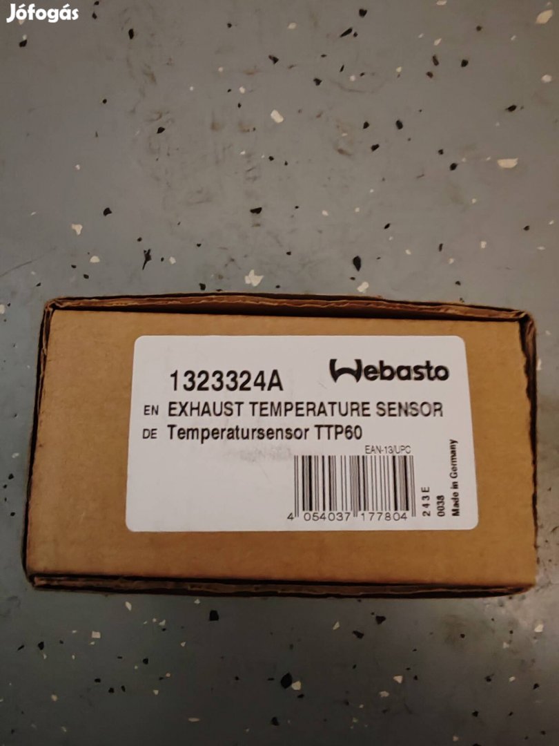 Webasto kipufogó hőmérő 1323324A