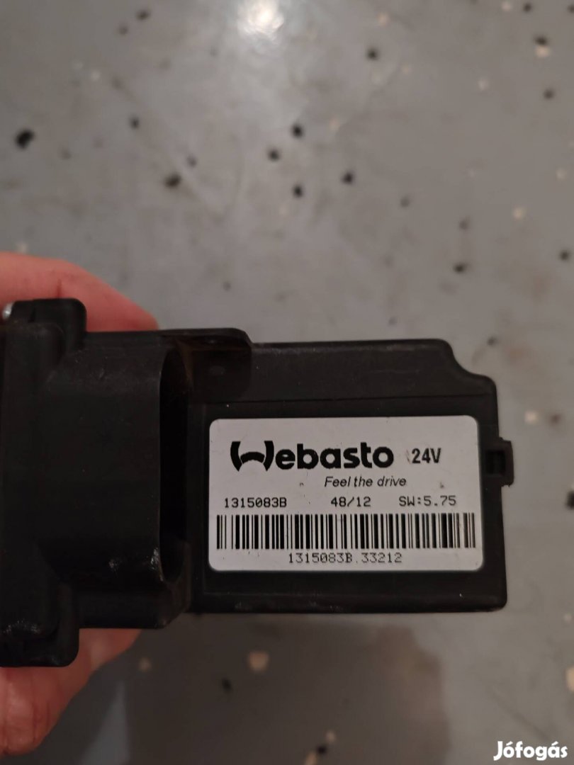 Webasto vezérlő 24volt 1315083B