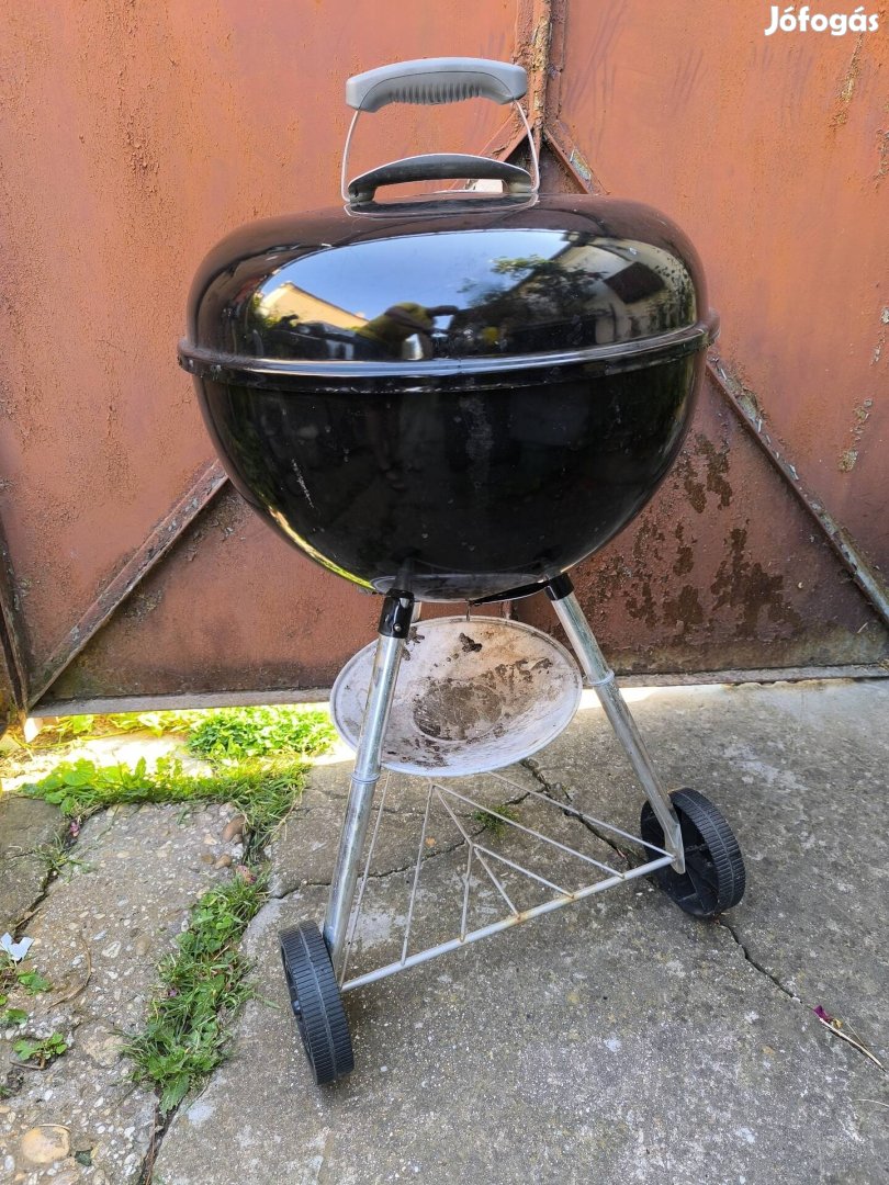 Weber faszenes grill gömbgrill GBS ráccsal