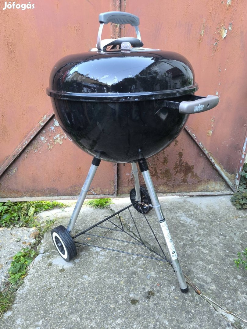 Weber one-touch grill faszenes grillsütő hőmérős 47 *újszerű